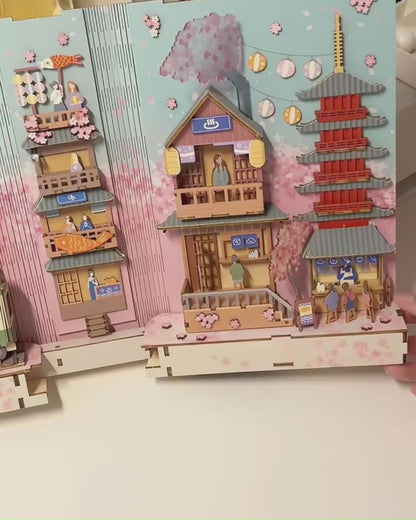 DIY Book Nook - Sakura Market