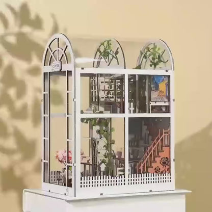 DIY Book Nook - Coffee Garden