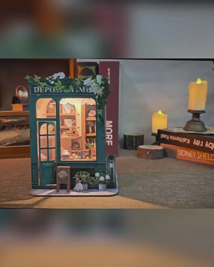 DIY Book Nook - Record Parlor